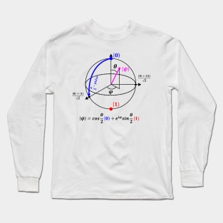 Bloch Sphere Long Sleeve T-Shirt